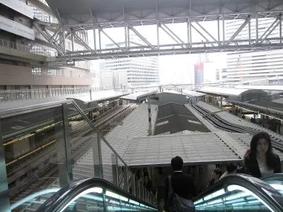 エスカレーターから撮った写真