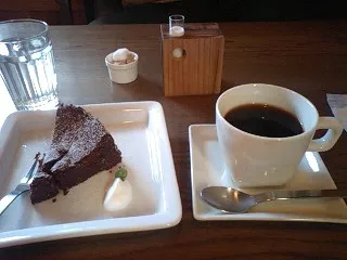 ケーキセットです