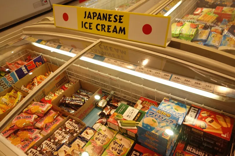 タイで販売されている日本のアイスクリーム