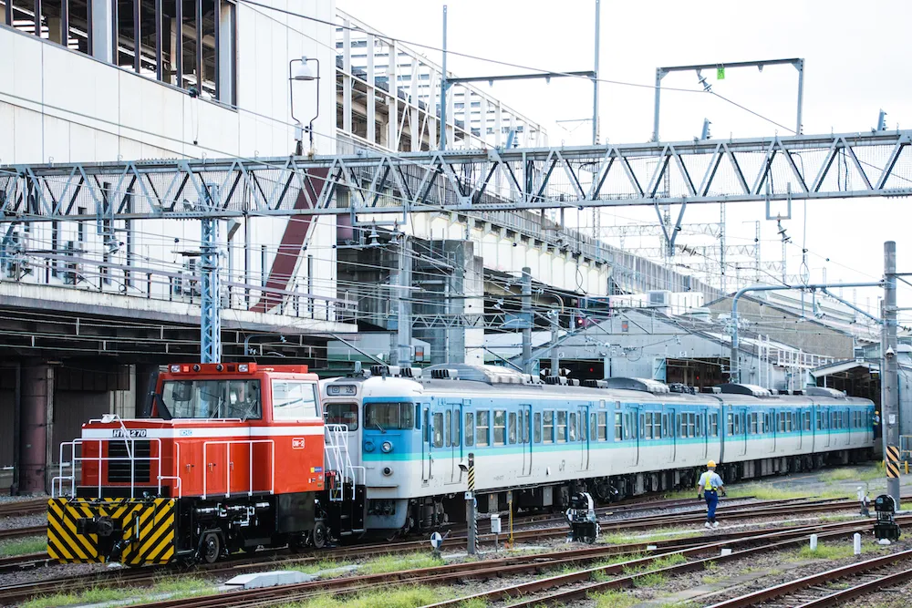 115系長野色OM入場